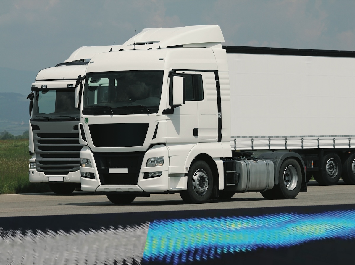 Platooning enabled by GPR localization